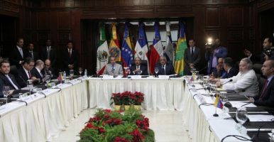 Diálogo gobierno y oposición venezolana