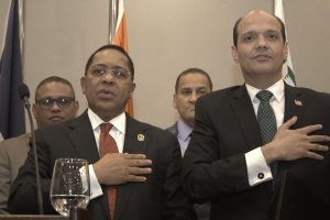 Ramfis Domínguez Trujillo e Ismael Reyes Cruz firman   Acuerdo Político