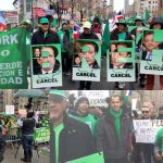 Marcha Verde NY demanda fin corrupción e impunidad RD