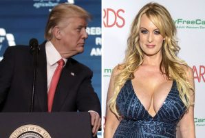  Donald Trump y Stormy actriz porno