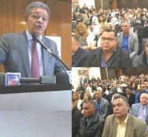 Leonel Fernandez expresidente dominicano en campaña