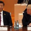 Xi Jinping Presidente de China y el presidente Trump de EEUU