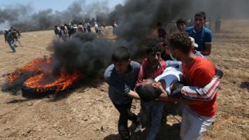 Al menos 59 palestinos muertos por fuego israelí. Así reaccionó el mundo