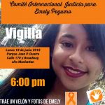 NY- Activistas comunitarias realizarán vigilia pidiendo justicia en caso de Emelyn Peguero