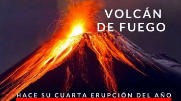 Volcán de Fuego intenta tragarse a Guatemala