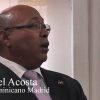 Cónsul dominicano en Madrid visita comunidad de sus paisanos