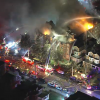 Voraz incendio destruye lujoso condominio de Filadelfia
