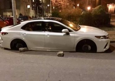 Residentes Alto Manhattan NY afectados por aumento robos de llantas y neumáticos vehículos