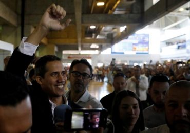 Así recibió Venezuela a Juan Guaidó