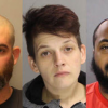 Tres supuestos traficantes de armas y drogas presos en condado Montgomery