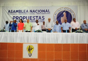 Frentes Sectoriales PRM presentaran propuesta de modificacion de estatutos