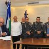 Agencia policial EE.UU y PN-RD firman acuerdo cooperación