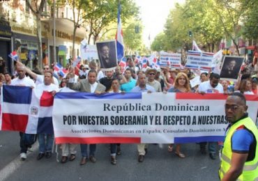 Colectivo dominicano en España pide respeto a la democracia.