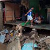 Moradores Santiago Oeste afectados por tormenta Isaías reclaman asistencia