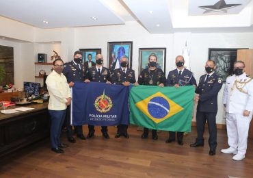 Embajada Dominicana en Brasil promueve intercambio de experiencias policialales