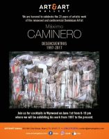 Máximo Caminero celebra 20 años en el arte con “Desencuentros”