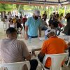 Senador Antonio Taveras recorre centros de vacunación de Santo Domingo Norte y Oeste